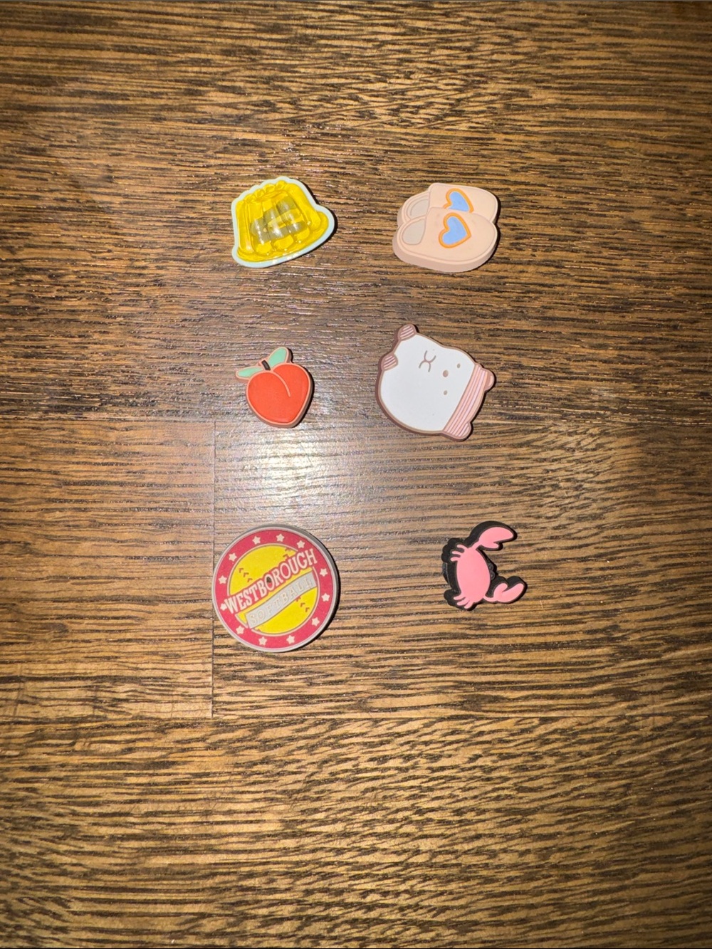 Assorted Cute Kids Toy Charms - Yellow, Pink, Red, Peach, White, Black